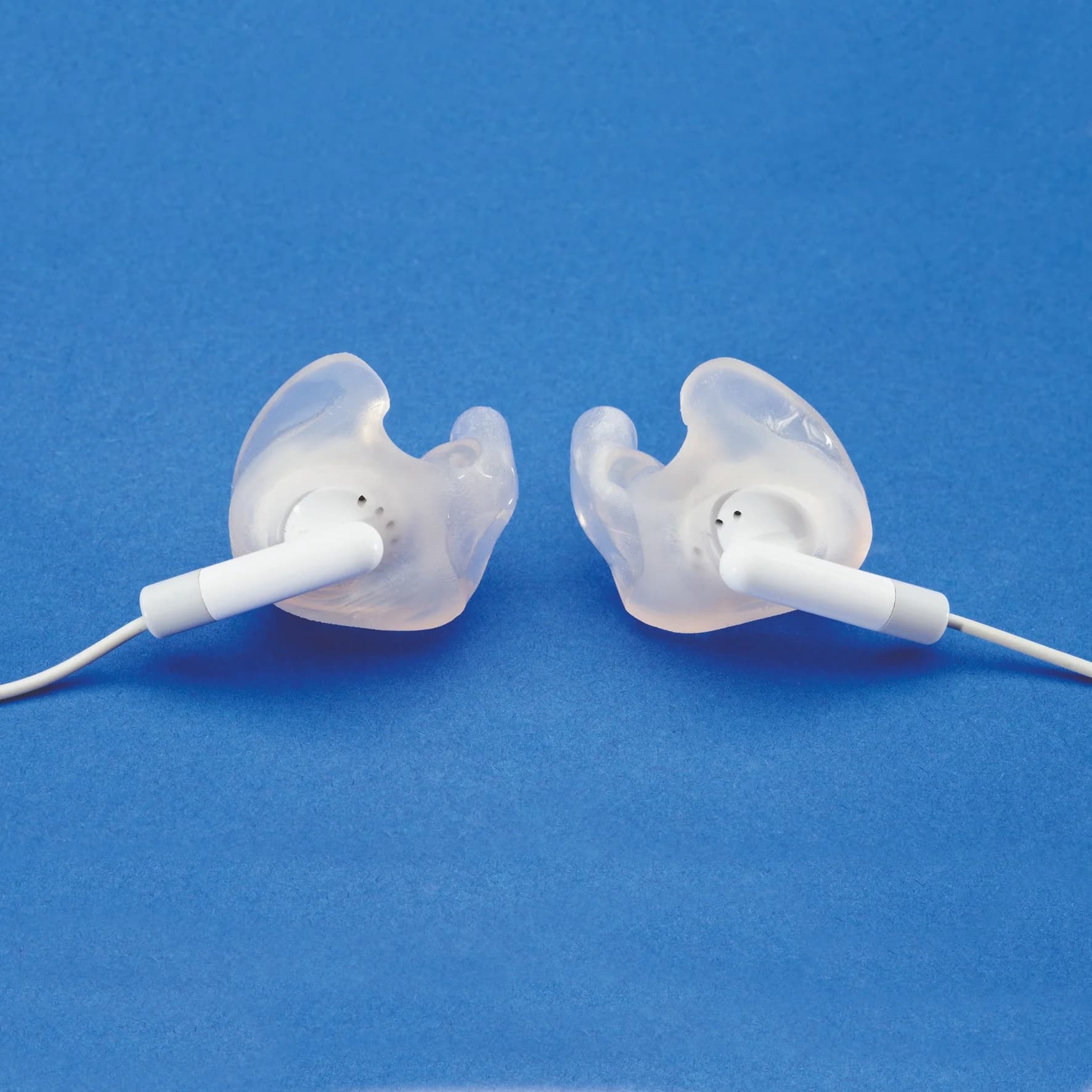 Custom-made moulds for use with earphones